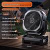 Portable Outdoor Camping Fan with Long-Lasting Battery - Oscillating Electric Fan for Fishing & Camping