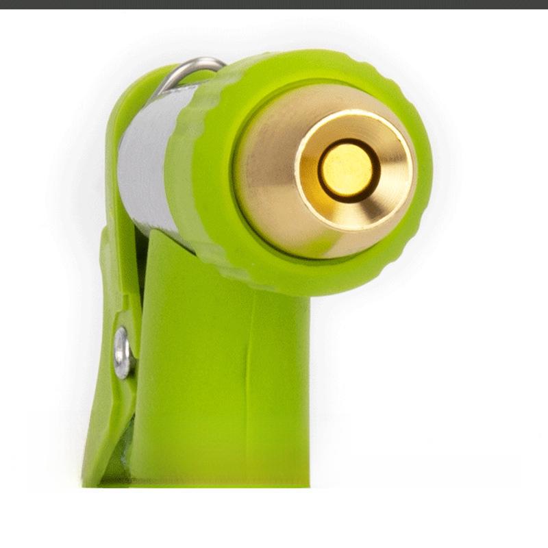 Aluminum Alloy Rubber-Coated High-Pressure Car Wash Water Gun with Nozzle Brush for Gardening and Washing