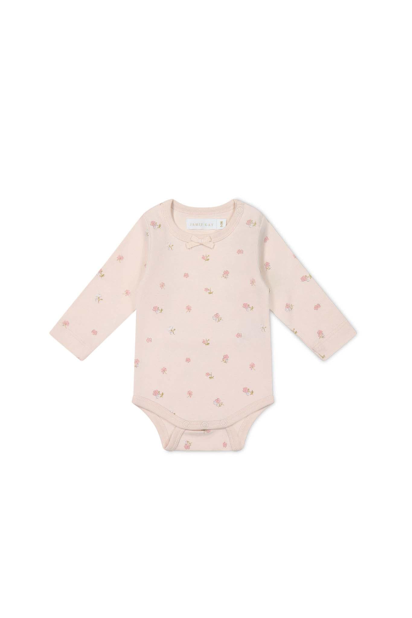 

OC Long Sleeve Bodysuit Meredith Morganite JBCO245178 Baby PNK 80 [Jamie Kay] розовый