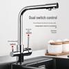 TLXT Kitchen 3-Way Direct Drink Purifier Faucet