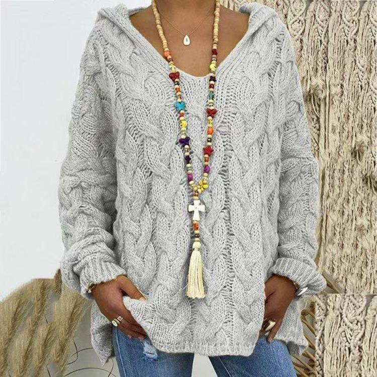 Autumn Winter Women Knitted Sweater Casual Warm Outwear for Ladies