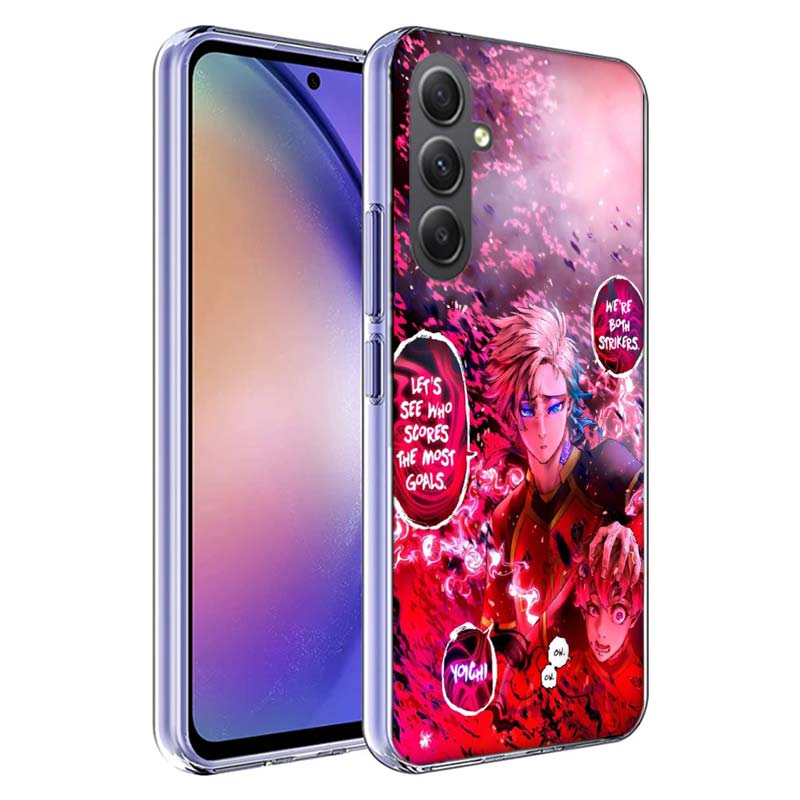 Blue Lock Anime Phone Case for Samsung A17 A37 A57 A07 A16 A26 A36 A56 A06 A02S A12 A22 A32 A52S A04S A14 A24 A34 A54 A03 A13 A3