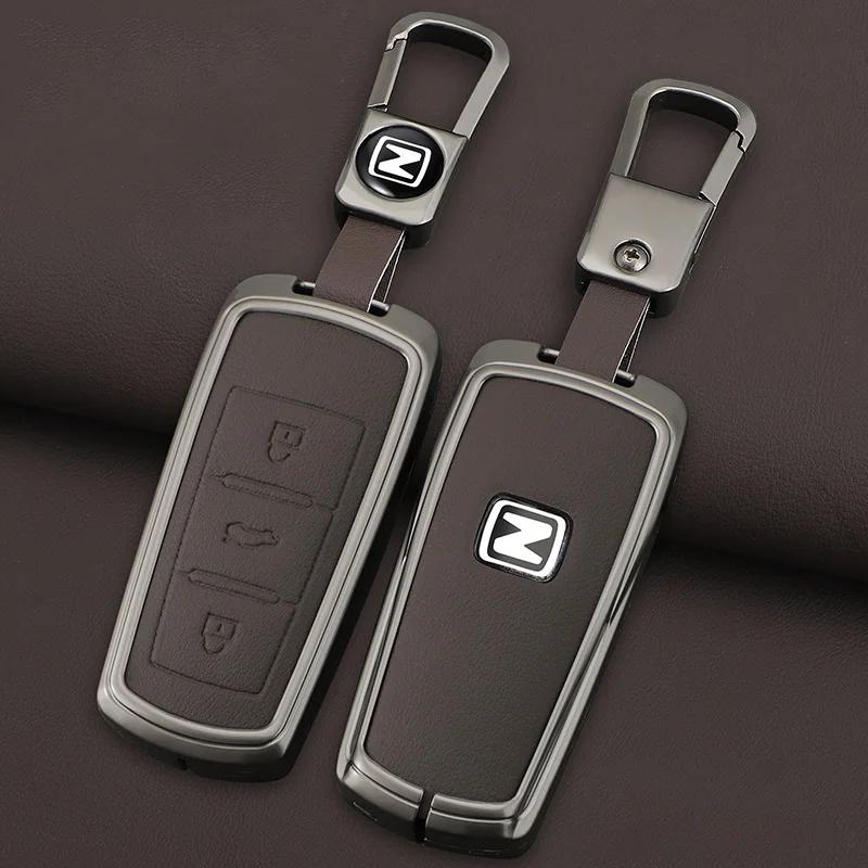 Car Key Case Smart Keyless Protector Cover Shell Fob For Zotye T500 T600 T700 T800 Keychain Bag Holder Auto Interior Accessories