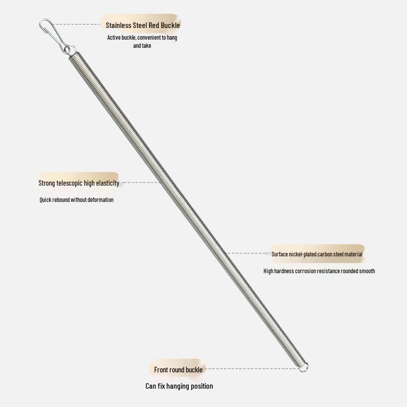 Electric Screwdriver with 50cm Telescopic Hanging Tension Spring and Hook Balancer