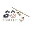 Go Kart Rear Axle Kit 24 Inch Heavy Duty Sprocket Brake Disc Base Rear Axle Assembly Set for 50 to 150CC DIY Rebuilt