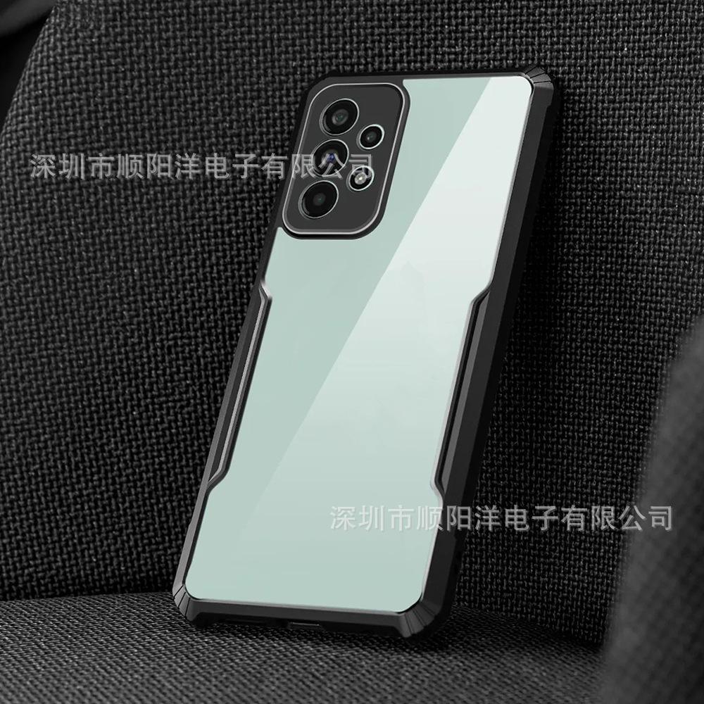 Applicable to Samsung Galaxy A91 A90 A81 A73 A72 mobile phone case acrylic high-transparency protective case