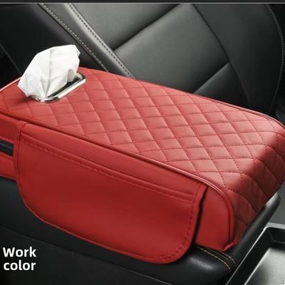 GM Car Console Armrest Pad with Tissue Storage