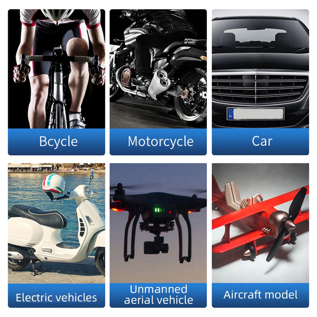 RGB Led Aircraft Strobe Lights LED Flash Position Wireless Light Aircraft Airplane Helicopter Warning Lights ATV&UTV Accessories