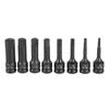 10PCS Interface 12.7mm Inner Hexagonal Sleeve 1/2 Hexagon Socket Durable Wrench Socket  For Repair