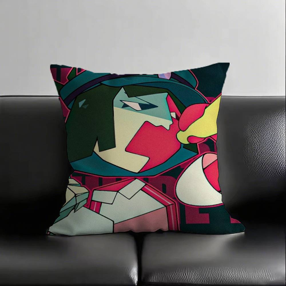 1pc Ena Pillow Case Square Bedroom Sofa Leisure Comfort Cushion Car Living Room Home Decoration