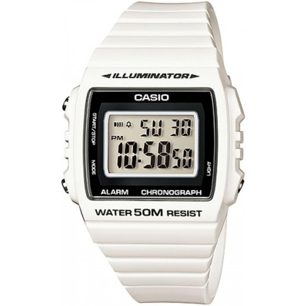[Casio] Casio Collection Стандартные часы (Старая модель) W-215H-7AJF Белый
