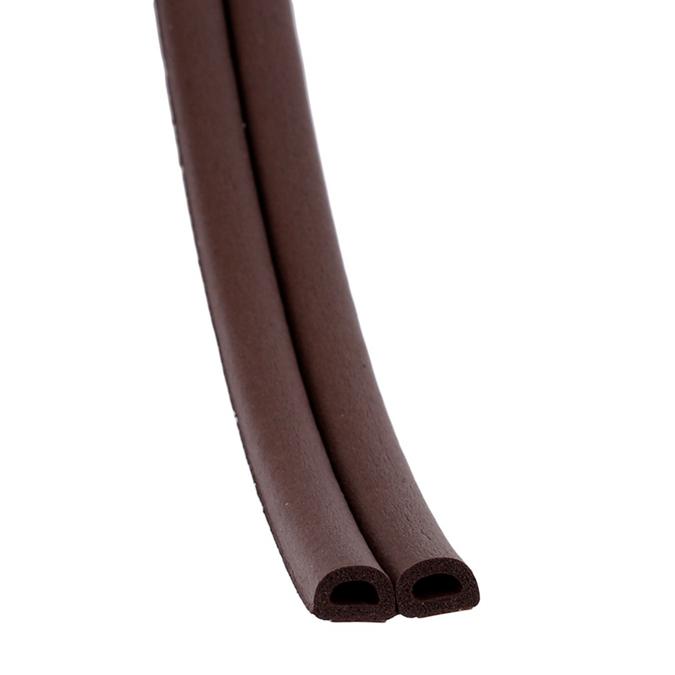 Soundproofing D Type Draught Window  Excluder Self Adhesive Collision Avoidance Seal Strip Foam