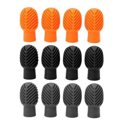 4PCS Drumstick Silent Practice Tip Silicone Stretchable Drum Practice Percussion Tip