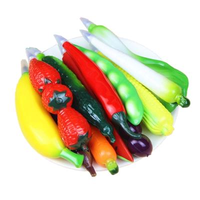 10Pcs Novelty Ballpoint Pen Multifunctional Writing Pen with Magnet Fruit Shaped Ballpoint Pen for Student Class Reward