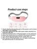 USB Menstrual Uterine Warmth Belt Female Abdominal Heating Pad Vibration Abdominal and Waist Massager Bracket