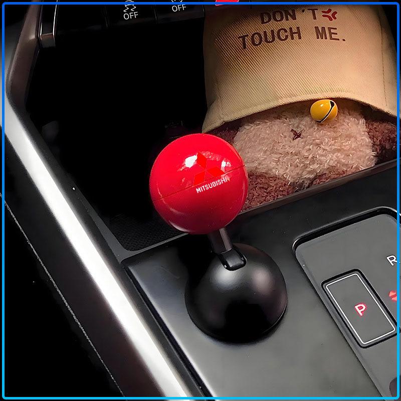 Car Logo Emblem Push Start Button Lever Creative Protective Cover For Mitsubishi Lancer Lancer ASX Outlander 2 3 Pajero Mirage exzos Pajero 4