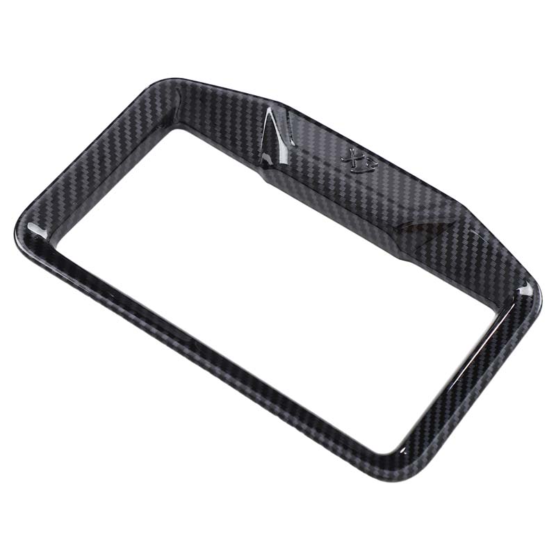 ABS Carbon Fiber For BMW X3 G45 2026 Car Rear Armrest Storage Compartment Decorative Frame Sticker Car Interior Accessories
