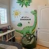 Wall Stickers Suitable for Rental Interior Removable Wallpaper Large Size - Dinosaurs, Plants, Rooms, Children's Rooms, Boys, Girls, Decor, Stickers,