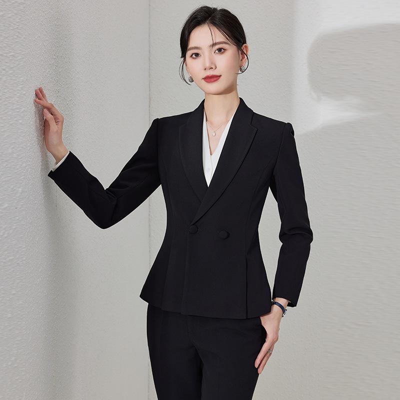 Women's Professional Blazer for Spring/Autumn 2024: Managerial Interview & Business Commute Wear