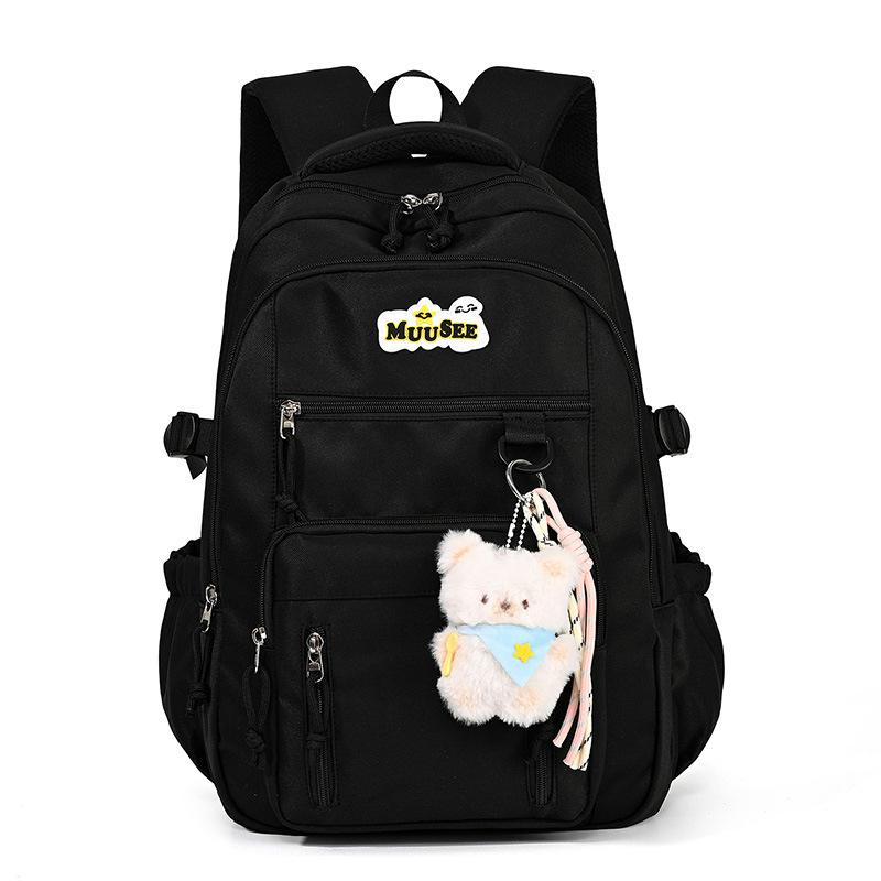 Schoolbagins contrasting color schoolbag women's new Korean version of college style large capacity backpack small fresh versatile girl backpack tide