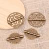 2 Stück Vintage Messingscharniere mit Schrauben Hohlmuster Altes Chinesisches Retro Dekor Holz Schmuckschatulle Weinkiste Schrankteile