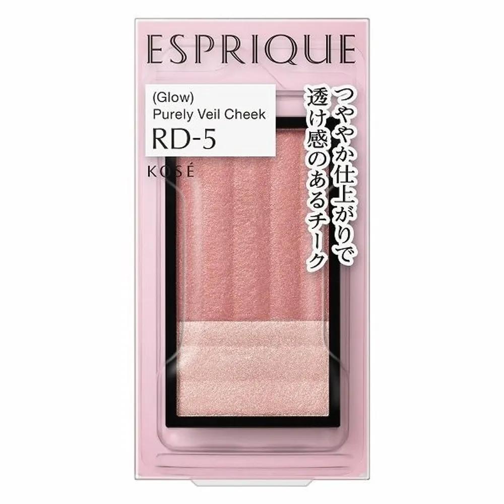 ESPRIQUE Purely Veil Румяна Сменная часть RD-5 Красный 3,3 г Косметика Цвет теней Цвет макияжа Косметика для макияжа Тени для век Румяна