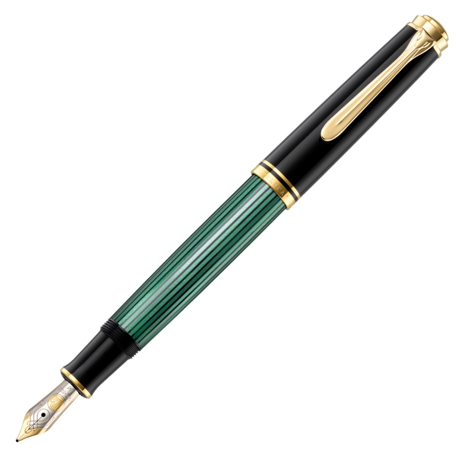 

Souveran M600 Green Stripe Fountain Pen F