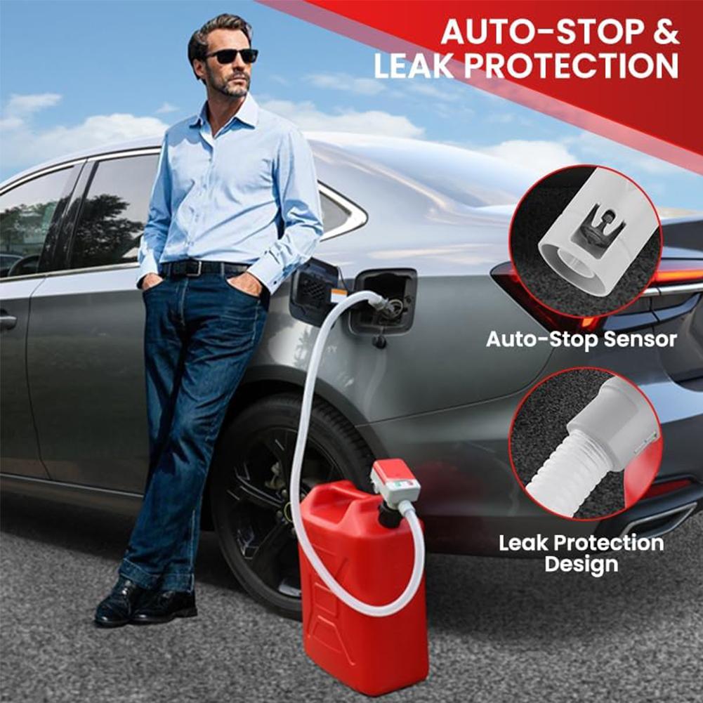 Water Transfer Pump Self-Priming Pump Portable Water Transfer Pump Utility Pumps Fit For Kitchen Bathroom RV Electric Oil Pump