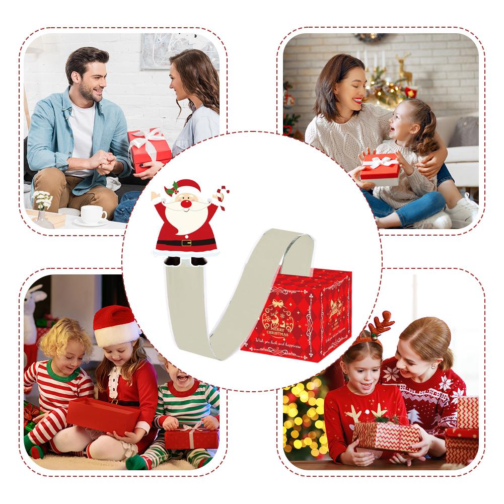 Christmas Santa Claus Cash Gift Box Surprise Money Pulling Box 2026 New Year Xmas Navidad Noel Decorations Money Envelope