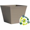 Plant Pot Garden ID Taupe Squared 29 X 26 Cm