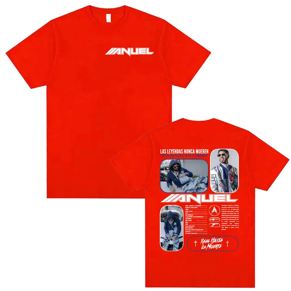 

Anuel AA Rhlm 2 Real Hasta La Muerte Album T Shirt Hot Sale Hip Hop Trending Tshirt Men Women Vintage Summer Oversized T Shirts S