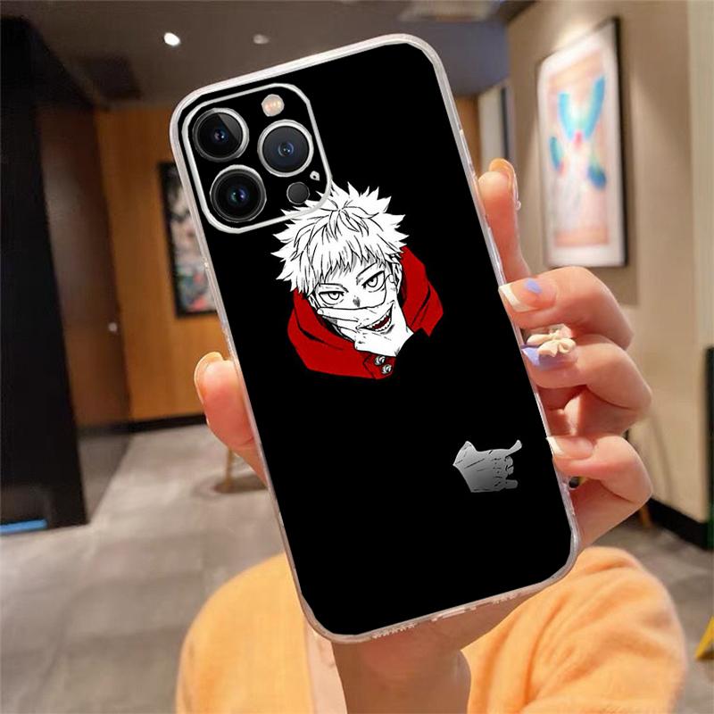

Phone Case For iphone 17 Pro Max Air 16 15 14 13 Pro Max 15 16 Pro 15Plus Jujutsu Kaisen Ryomen Sukuna iphone 15ProMax