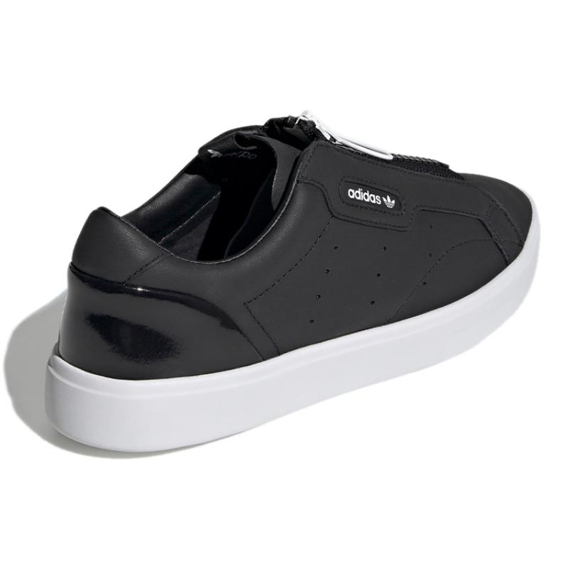 adidas Originals Sleek Zip 'Black White' Women's Sneakers EF0695