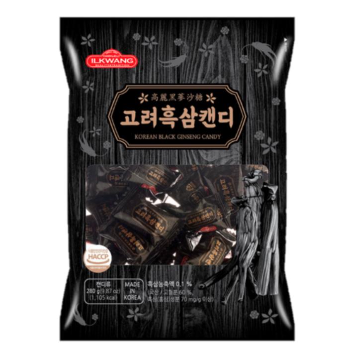 Korean Black Ginseng Candy 280g – Traditional Herbal Sweet