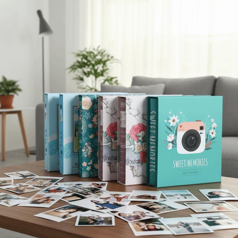 200 Pockets Photo Album Large Capacity Scrapbook Practical Photocard Holder Gifts