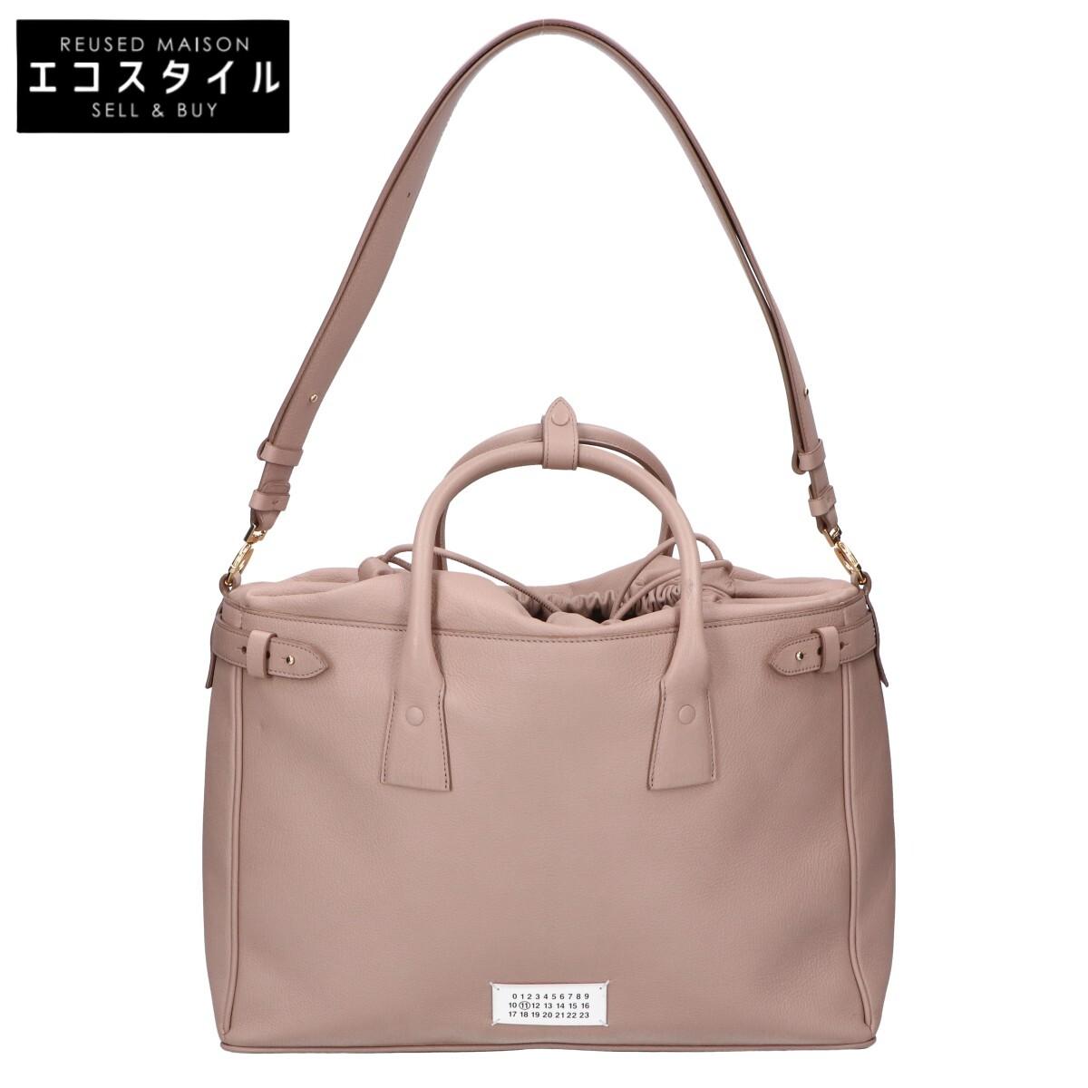 

Maison Margiela 11 SB1WD0008 5AC 2WAYShoulder Tote Bag pink beigeUsed