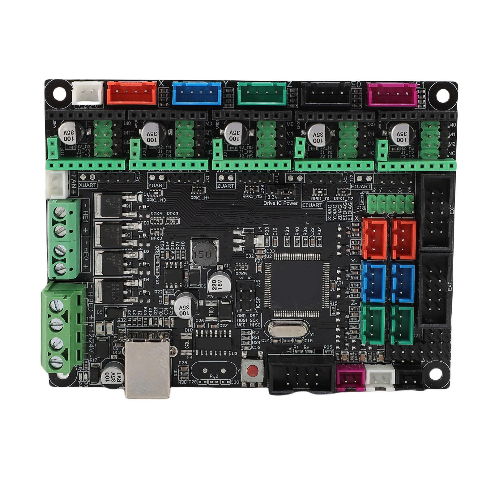 

Плата управления 3D-принтером для Marlin PCB Запасная материнская плата 3D-принтера Подходит для A4988 TMC2209 TMC2208 TFT35 BL Touch