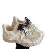 C heightening women's versatile mesh breathable lightweight sports shoes women's casual shoes children