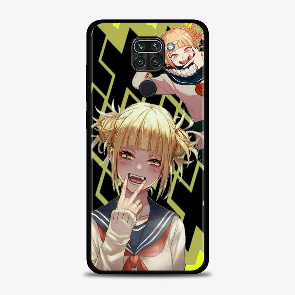 Case For Xiaomi Redmi Note 11 10 9 8 7 Pro Max 9T 8T 9S Cover for Redmi 10 9 8 9C 9A 8A 7A My Hero Academia Girl TOGA Himiko