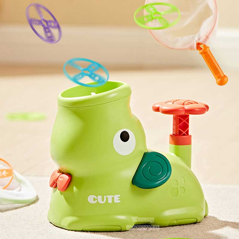 Foot Step On Flying Disc Air Rocket Launcher Saucer Jump Sport Game Elephant Duck Style Outdoor  Propeller Garden Children Toy