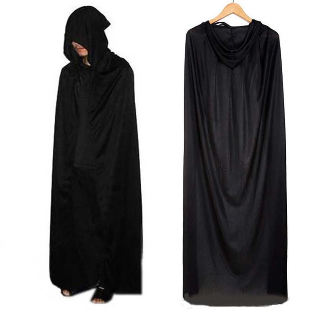 1pc Halloween Hooded Cloak Cape, Witch Costume, Vampire Cloak, Wizard Cosplay Costume for Halloween Cloak Costumes Party Cape