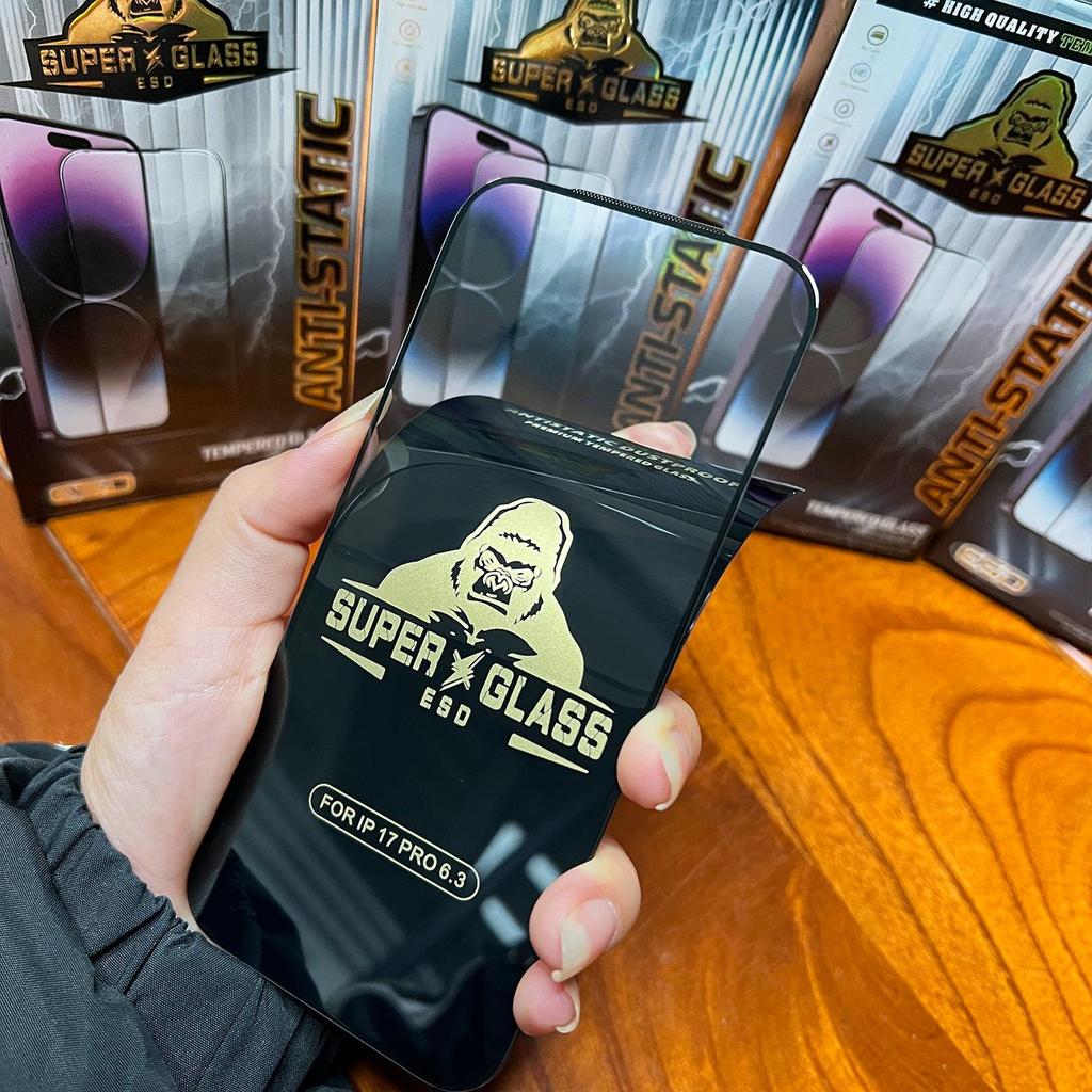 Apple iPhone 15 Pro Max Tempered Glass Screen Protector, Full Coverage, High Definition