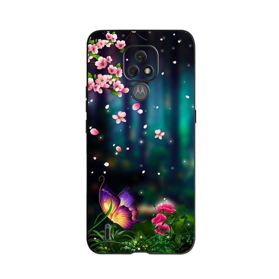 For Moto E7 Case Silicone Soft TPU Phone Cover For Motorola Moto E7 Power E 7 Case Capa Moto E7 Plus Cute Fashion Funda Bumper