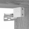 Bathroom Wall Cabinet Gray Sonoma 80 x 25 x 30 cm Particleboard