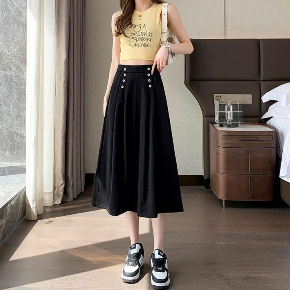 

Темпераментные брюки-кюлоты с 7 точками для женщин, лето, новый китайский стиль, маленькие брюки с 8 точками, юбка, облегающие, с высокой талией, повседневные брюки XL