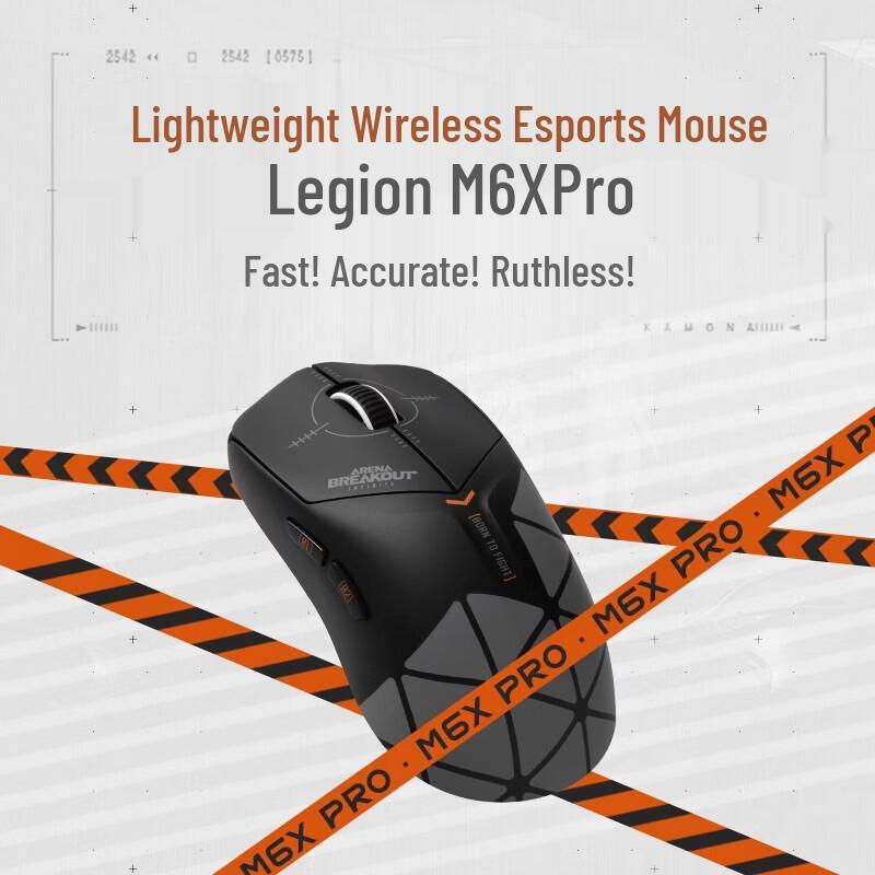 

Lenovo M6X Pro PAW3395 Tri-Mode Gaming Mouse