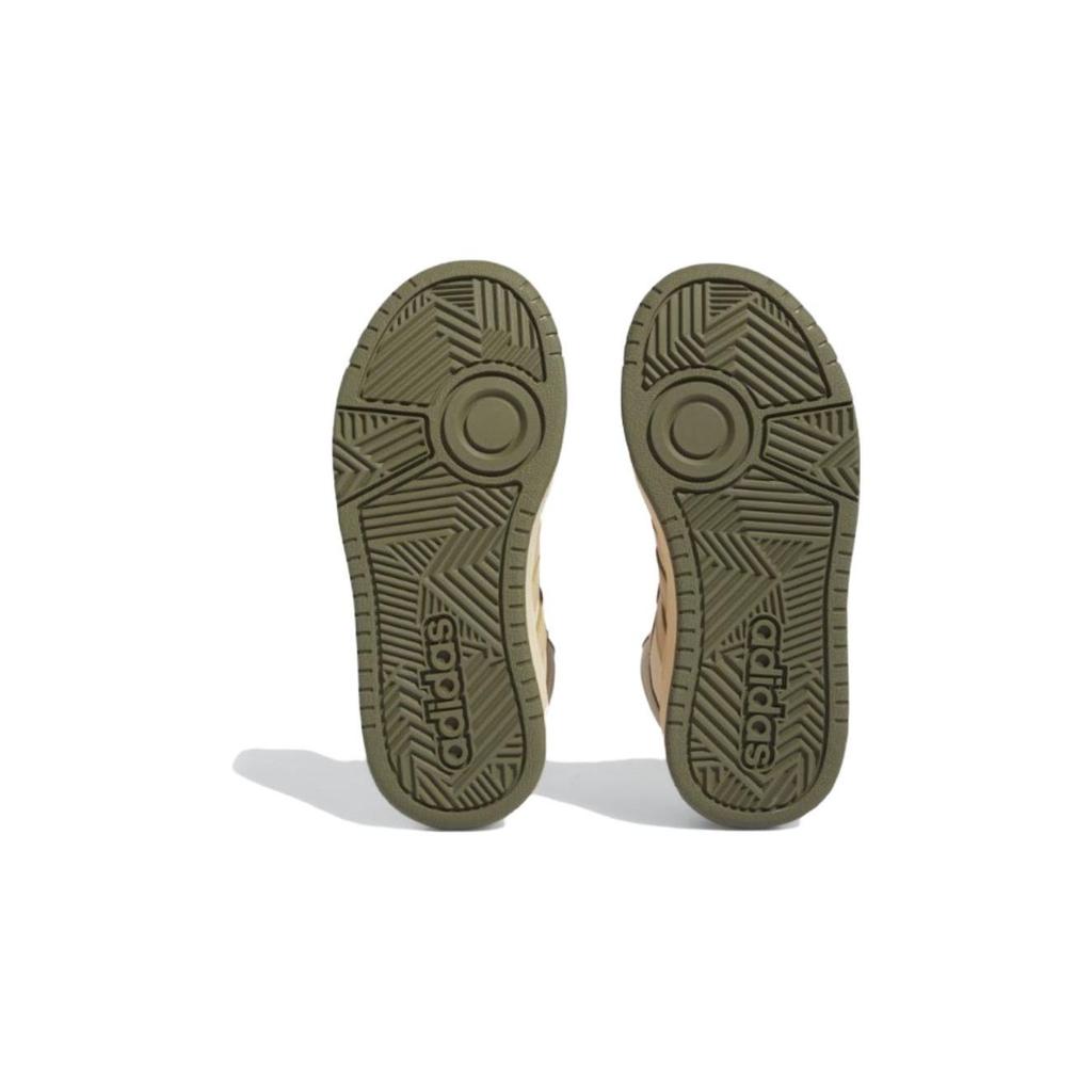 Adidas Hoops 3.0 Mid Durable Kids Sneakers Kids Sneakers Khaki IF7738