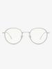 Leunehauwin February Silver Blue Light Blocking Glasses Dr0202B
