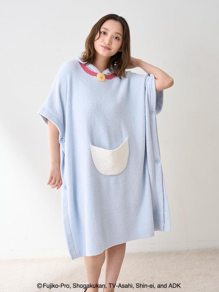 Gelato Pique Doraemon Sleep Bath Poncho Blue (PSGG254800) Women's,