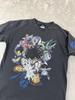 Vintage 2000s Dragon Ball Z Goku Vegeta Shirt Mens Small Black Graphic Anime